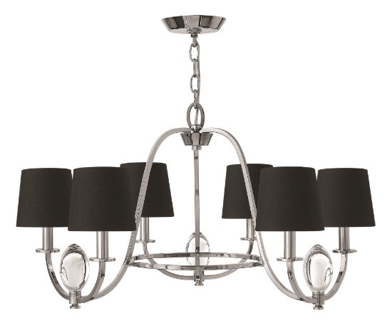 Foto para 60w Chandelier Marielle CAND Chrome Single Tier