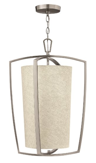 Foto para 60w Foyer Blakely CAND Brushed Nickel Three Light