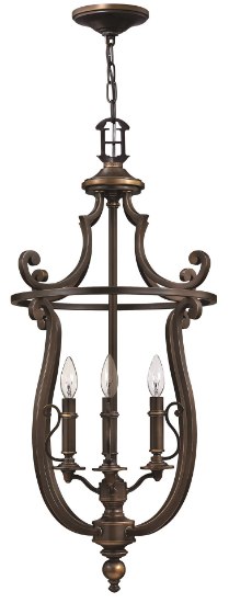 Picture of 60w Foyer Plymouth CAND Olde Bronze Single Tier Foyer