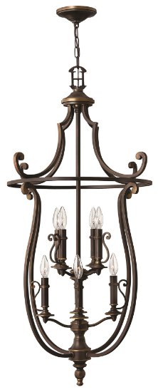 Picture of 60w Foyer Plymouth CAND Olde Bronze Two Tier Foyer