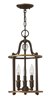 Picture of 60w Foyer Elaine CAND Light Oiled Bronze Small Foyer