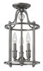 Picture of 60w Foyer Elaine CAND Polished Antique Nickel Small Foyer