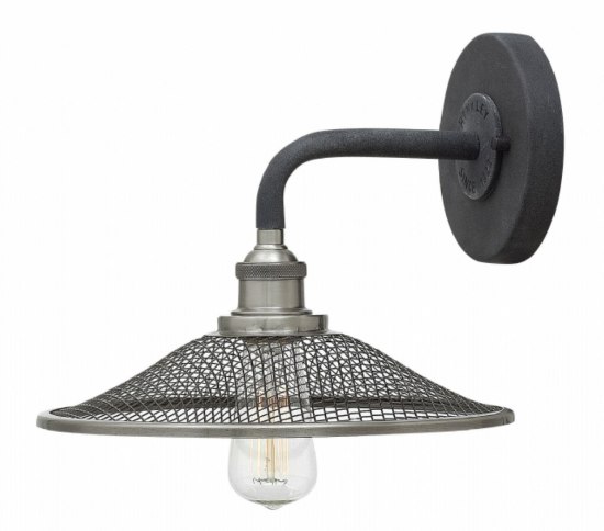 Picture of 60w Sconce Rigby MED Aged Zinc