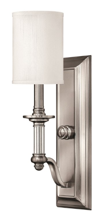 Foto para 60w Sconce Sussex CAND Brushed Nickel