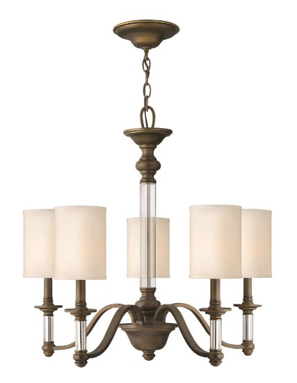 Foto para 60w Chandelier Sussex CAND English Bronze Single Tier