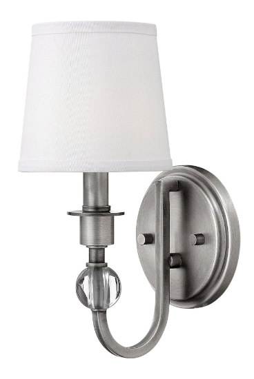 Picture of 60w Sconce Morgan CAND Antique Nickel