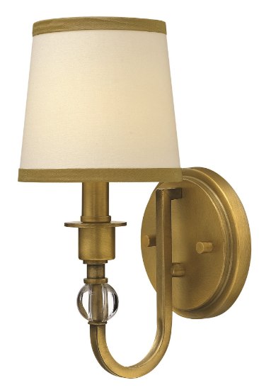 Picture of 60w Sconce Morgan CAND Brushed Bronze