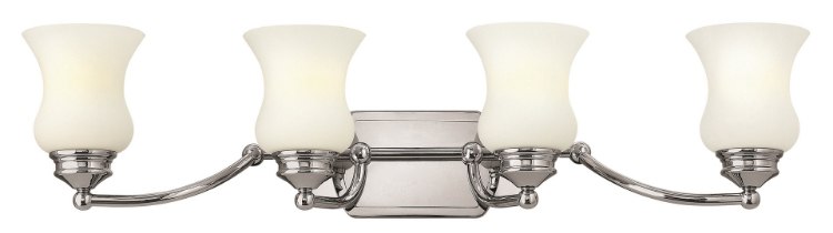 Picture of 100w Bath Constance MED Etched Opal Chrome Bath Four Light