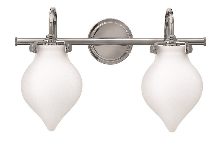 Picture of 100w Bath Congress MED Etched Opal Chrome Bath Two Light
