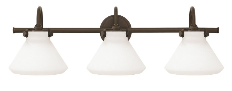 Picture of 100w Bath Congress MED Etched Opal Oil Rubbed Bronze Bath Three Light