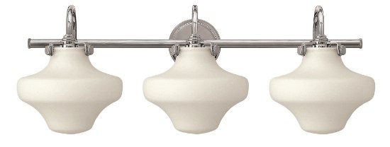 Picture of 100w Bath Congress MED Etched Opal Chrome Bath Three Light