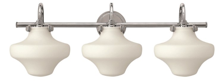 Picture of 100w Bath Congress MED Etched Opal Chrome Bath Three Light