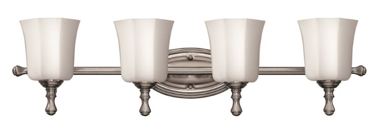 Picture of 100w Bath Shelly MED Etched Opal Brushed Nickel Bath Four Light