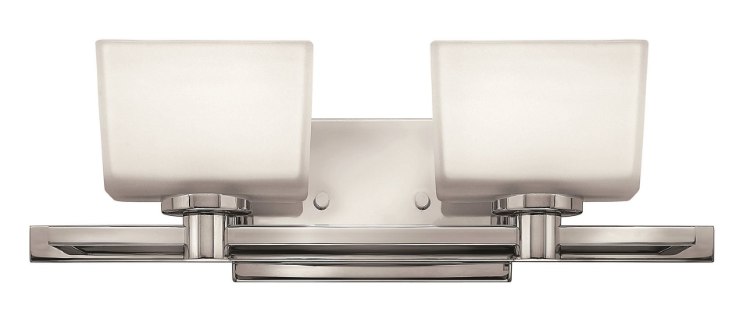 Picture of 4.5w Bath Taylor G9 LED Etched White Chrome Bath Two Light