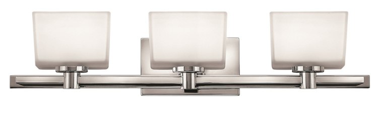 Picture of 60w Bath Taylor G-9 Etched White Chrome Bath Three Light