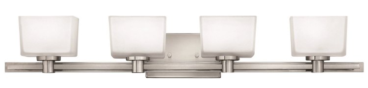 Picture of 4.5w Bath Taylor G9 LED Etched White Brushed Nickel Bath Four Light