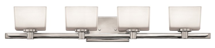 Picture of 60w Bath Taylor G-9 Etched White Chrome Bath Four Light