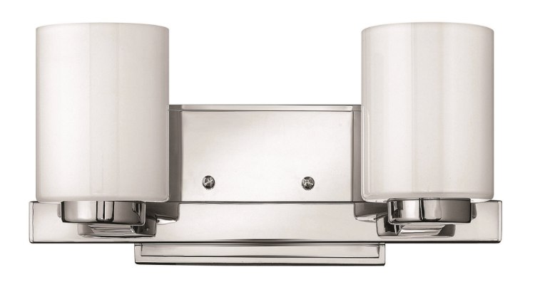 Picture of 60w Bath Miley G-9 Cased Opal Chrome Bath Two Light