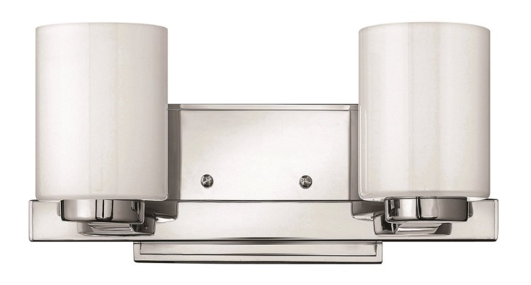 Picture of 5w Bath Miley G9 LED Cased Opal Chrome Bath Two Light