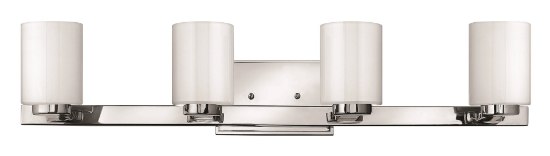 Foto para 60w Bath Miley G-9 Cased Opal Chrome Bath Four Light