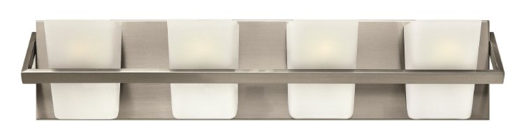 Picture of 60w Bath Blaire G-9 Etched Opal Brushed Nickel Bath Four Light