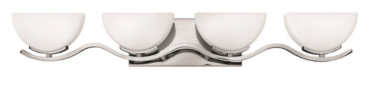 Picture of 60w Bath Verve G-9 Etched Opal Chrome Bath Four Light