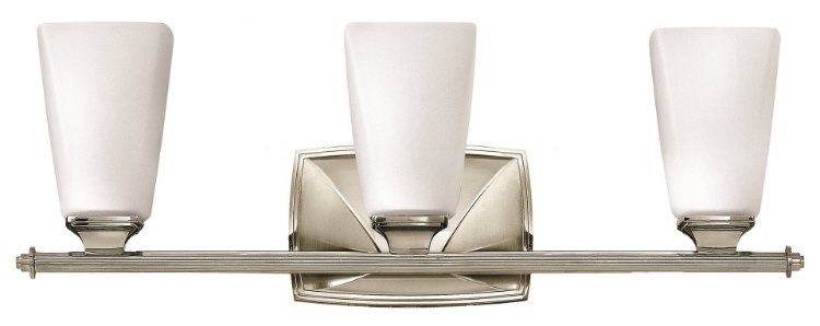 Picture of 100w Bath Darby MED Etched Opal Polished Nickel Bath Three Light
