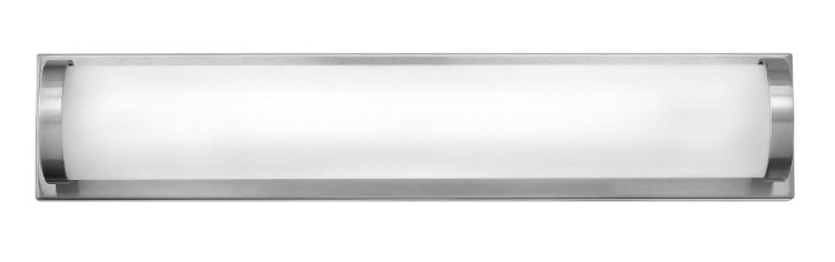 Foto para 15w Bath Acclaim LED Etched Silk-Screened Inside Brushed Nickel Bath Two Light