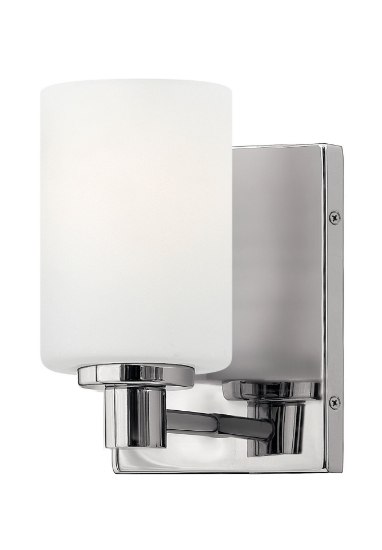 Picture of 100w Bath Karlie MED Etched Opal Chrome Bath Sconce