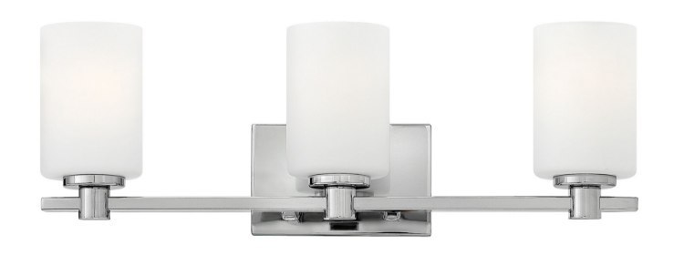 Picture of 100w Bath Karlie MED Etched Opal Chrome Bath Three Light