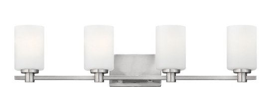 Picture of 100w Bath Karlie MED Etched Opal Brushed Nickel Bath Four Light