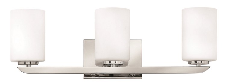 Picture of 117w Bath Kyra INCAN. LED MED Etched Opal Polished Nickel Bath Three Light