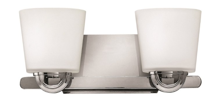 Picture of 100w Bath Kylie MED Etched Opal Chrome Bath Two Light