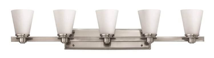 Picture of 100w Bath Avon MED Etched Opal Brushed Nickel Bath Four Light