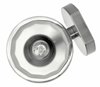 Foto para 60w Bath Meridian G-9 Thick Faceted Clear Inside Etched Chrome Bath Three Light