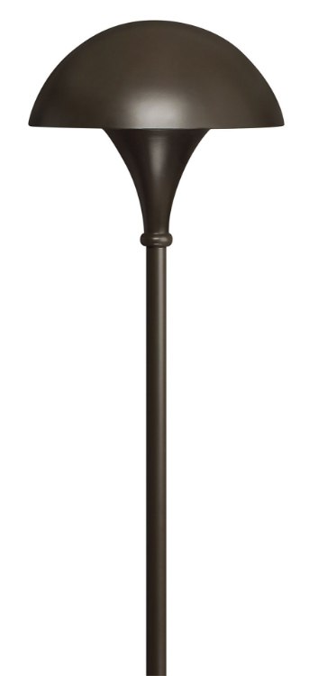 Picture of 75w Landscape Line Voltage Path MED Clear Acrylic Lens Bronze Landscape 120v Path
