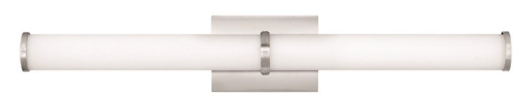 Foto para 52w Bath Simi LED Etched Opal Brushed Nickel Bath Three Light