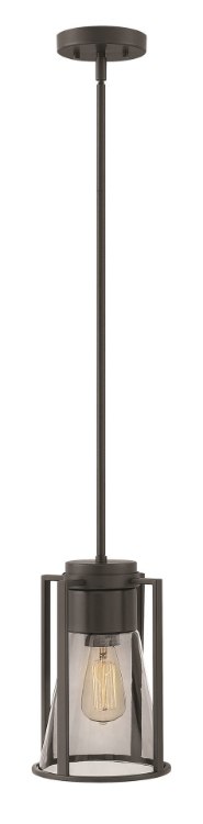 Picture of 100w Pendant Refinery MED Clear Black