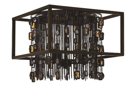 Picture of 60w Foyer Mercato CAND Anchor Bronze* Flush Mount