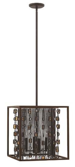 Picture of 60w Foyer Mercato CAND Anchor Bronze* Stem Hung Foyer