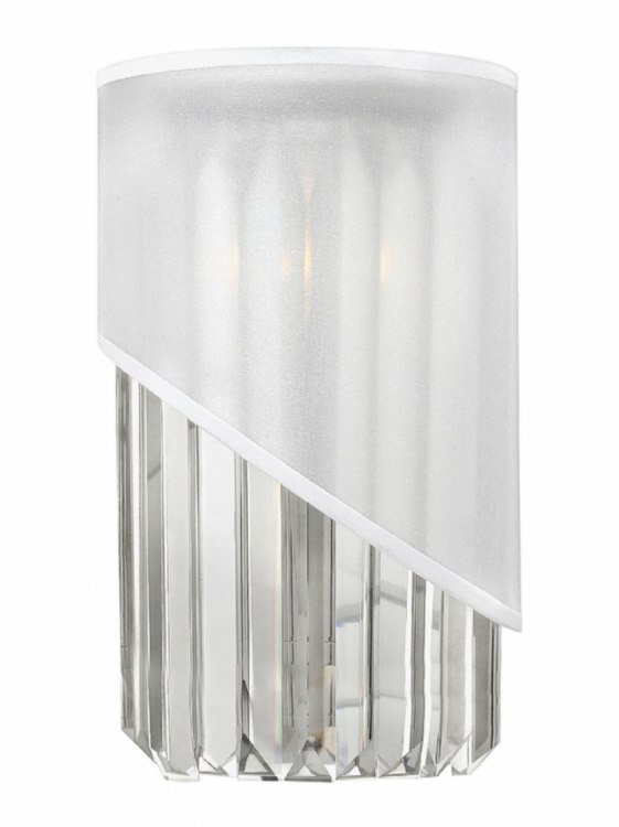Picture of 60w Sconce Gigi CAND Polished Nickel*