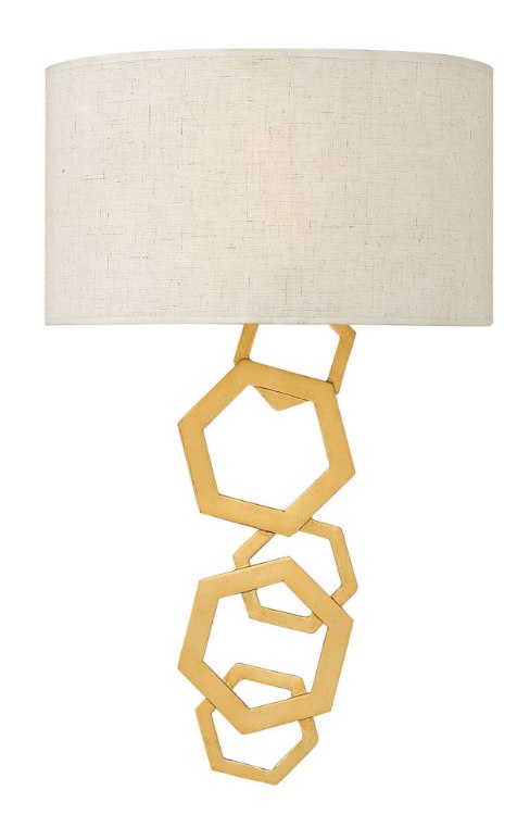 Picture of 60w Sconce Moxie CAND Sunset Gold Two Light Sconce