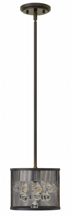 Picture of 60w Foyer Fiona CAND Black* Pendant