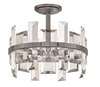 Picture of 60w Foyer Odette CAND Gunmetal Single Tier Pendant