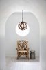 Foto para 60w Chandelier Carson CAND Vintage Iron Single Tier Pendant