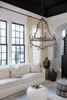 Picture of 60w Chandelier Cordoba CAND Distressed Iron Single Tier Foyer