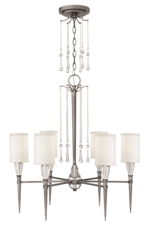 Picture of 60w Chandelier Bentley CAND Antique Nickel* Single Tier