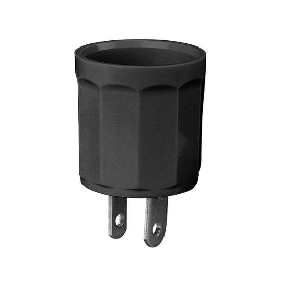 Picture of Black Bakelite Plug-in Socket Adapter - 10 Min