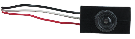 Picture of 300w@120v Black Photocell Control Switch