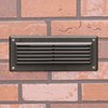 Picture of 2.5w 12v SW Aluminum Textured Architectural Bronze Louver LED Brick Light